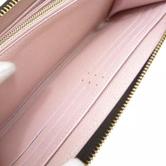LOUIS VUITTON Zippy Wallet Rose Ballerine Monogram - Picture 9 of 12